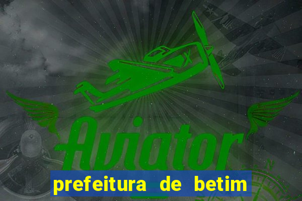 prefeitura de betim contracheque online